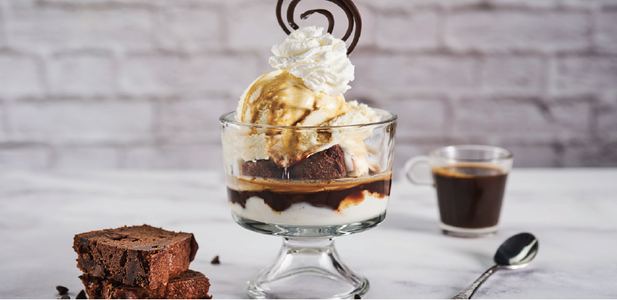 Chocolate Pound Cake Affogato