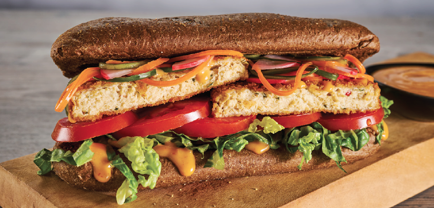 Crabless Banh Po’ Boy