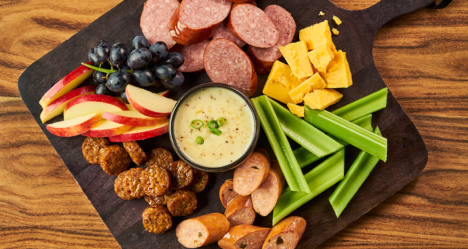 Charcuterie Gouda Fondue Tray