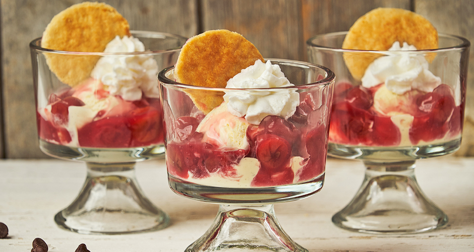 Boozy Chocolate Cherry Sundae