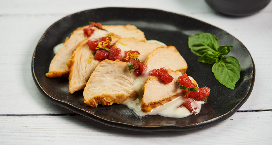 Italian Turkey Medallions With Lemon Butter Cream Sauce