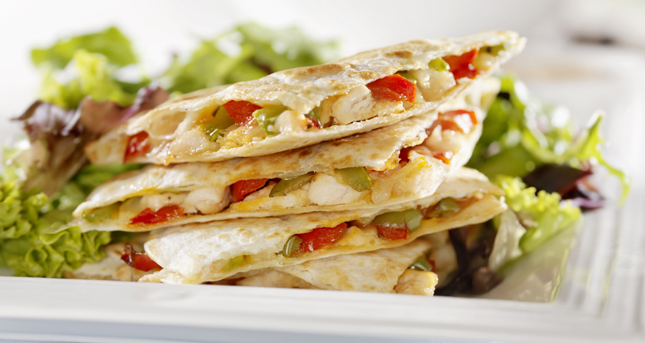 Chicken Verde Quesadilla