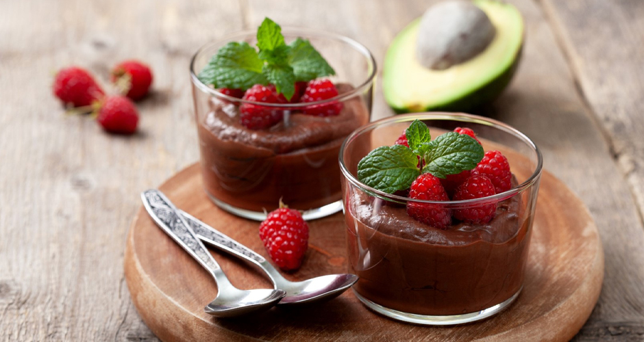 Dark Chocolate Avocado Pudding