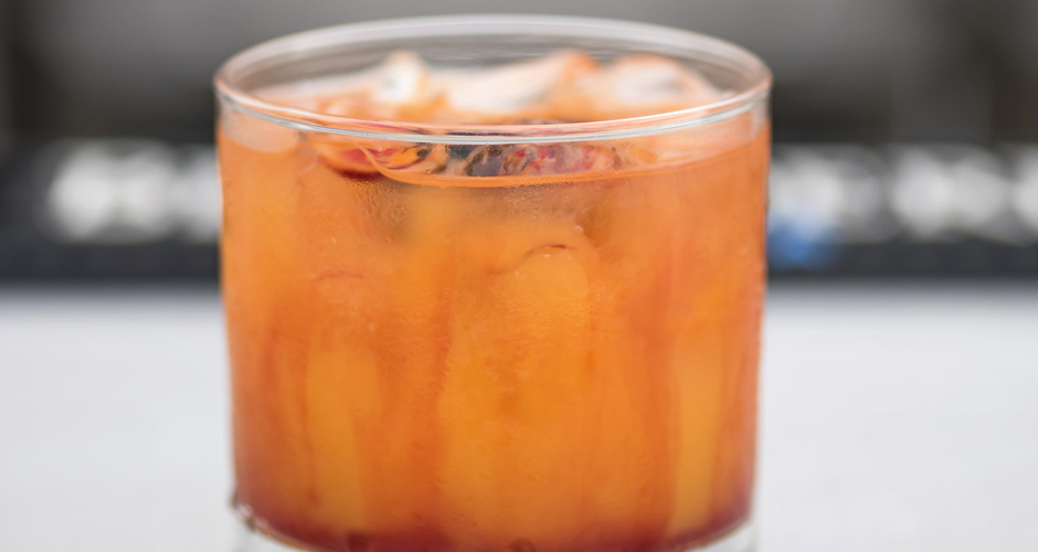 Frozen Caribbean Punch Mocktail